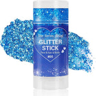 Mysense Patriotic Red White and Blue Body Glitter Stick